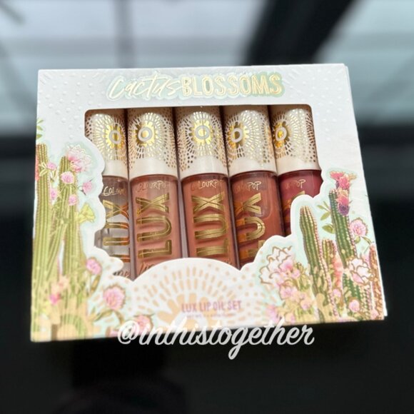 Colourpop Other - ✨2/$50 🌵 Colourpop Cactus Blossoms Lip Oil Set